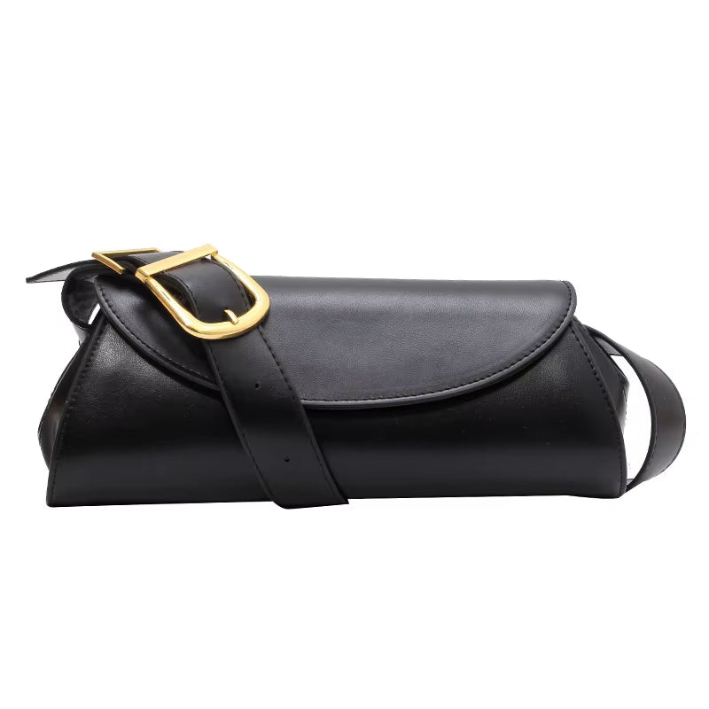 1Pcs New Korean Style PU Crossbody Bag Women Street Fashion Shoulder Bag Autumn Winter Trendy Handbag
