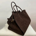 Tote Bag for Women Shoulder Bags Suede Large Capacity Shopping Bag Retro Class Bag for Girl Designer Bags Bolsos Mujer Сумка 가방