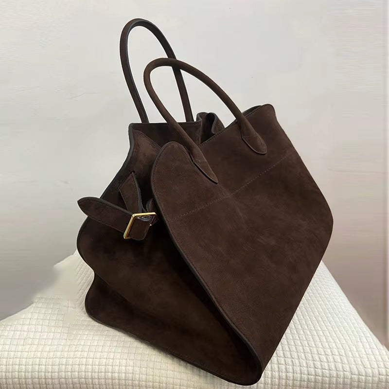 Tote Bag for Women Shoulder Bags Suede Large Capacity Shopping Bag Retro Class Bag for Girl Designer Bags Bolsos Mujer Сумка 가방