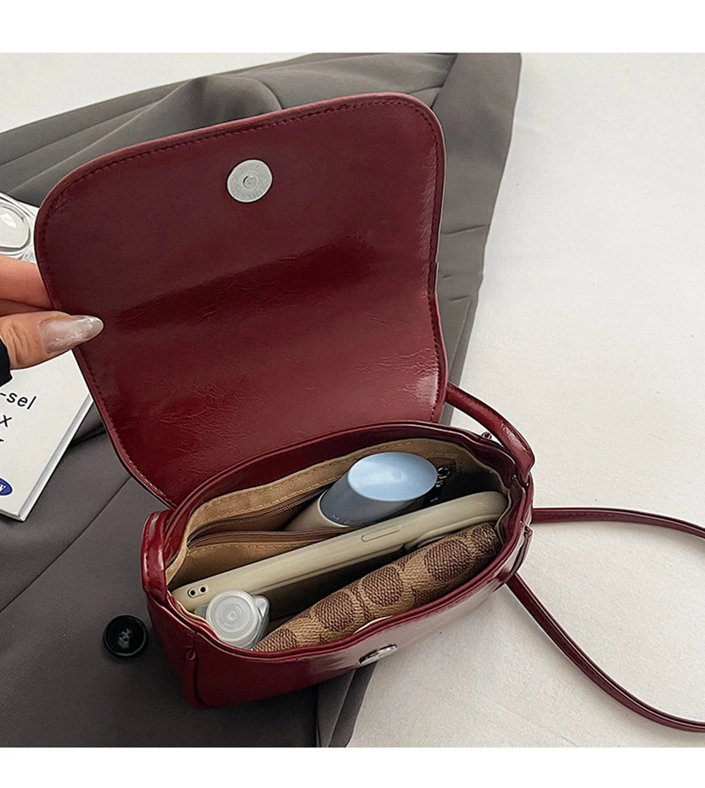 The Merlot Chic Shoulder Bag