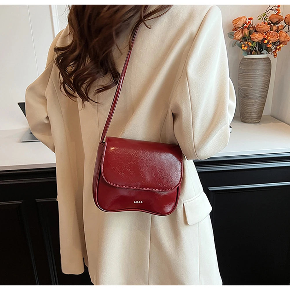 The Merlot Chic Shoulder Bag
