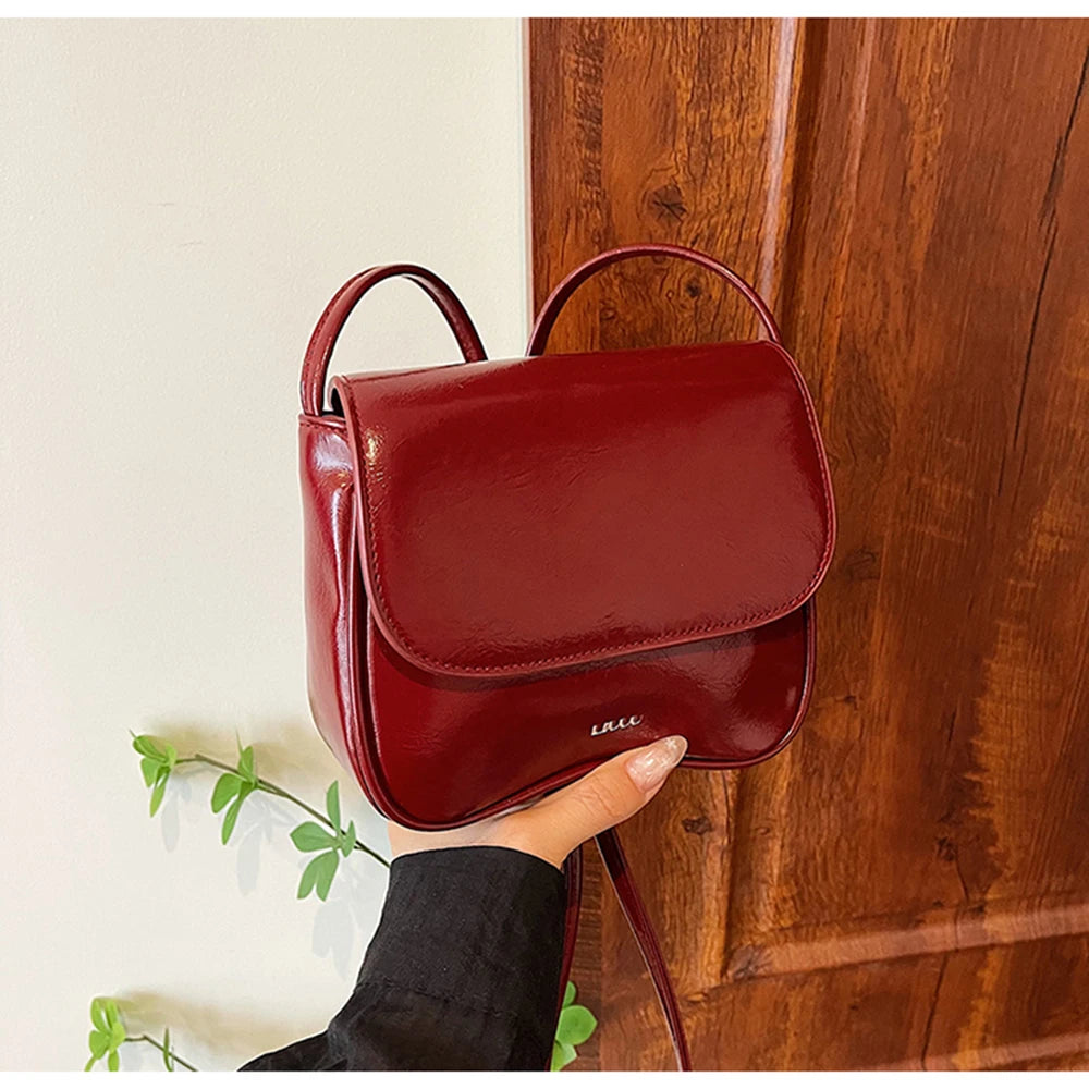 The Merlot Chic Shoulder Bag